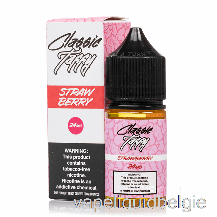 Vape Vloeibare Aardbei Klassieke Taffy - Synzouten - 30 Ml 48 Mg